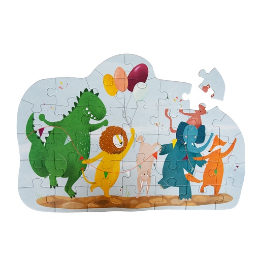 [560647] Trixie | Puzzel Verjaardagsfeest Vormenpuzzel 36pcs