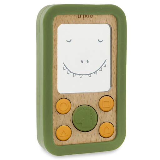 [560707] Trixie | Mutimedia Mr. Dino Mobiel Hout/Silicone Groen