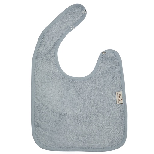 [560908] Timboo | Slabbetje Bamboe Waterproof Moon Blue 26x38cm