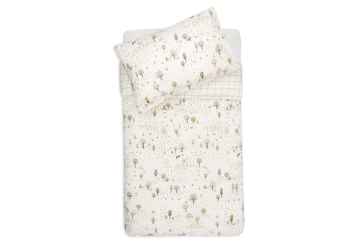 [560932] Jollein | Dekbedovertrek Tiny Park met Sloop 100x140cm