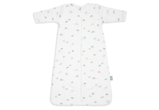 [561107] Jollein | Slaapzak On The Go All Over Voertuigen Afritsbare Mouwen 70cm