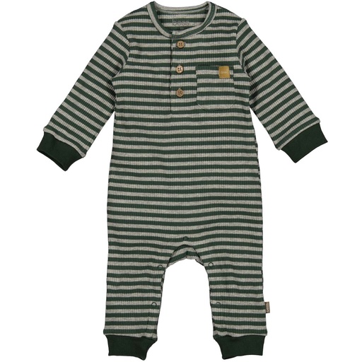 Bess | Kruippak Boys Striped Green