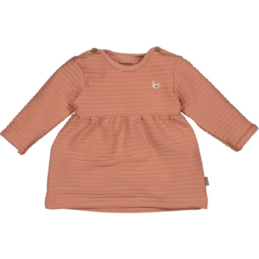 Bess | Jurk Girls Cable Goose Powder Pink