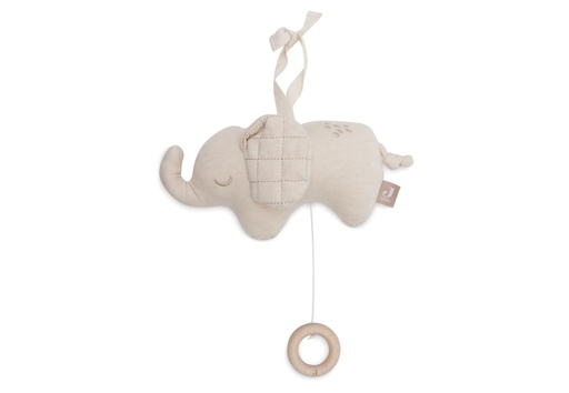 [561273] Jollein | Muziektrekker Elephant Tales Olifant Ecru