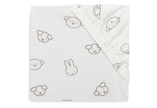 [561442] Jollein | Hoeslaken Miffy and Friends Jersey 60x120cm