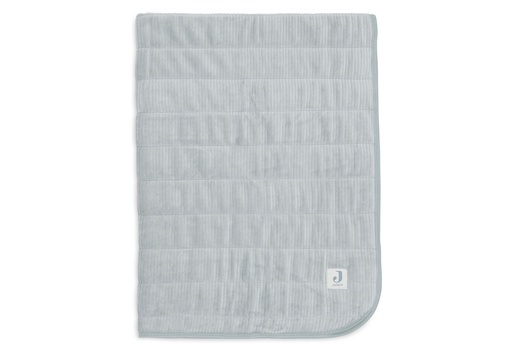 [561457] Jollein | Deken Wieg Velvet Rib Sea Green Groen 75x100cm