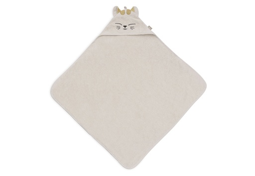 [561482] Jollein | Badcape Charlie Badstof Ecru 75x75cm