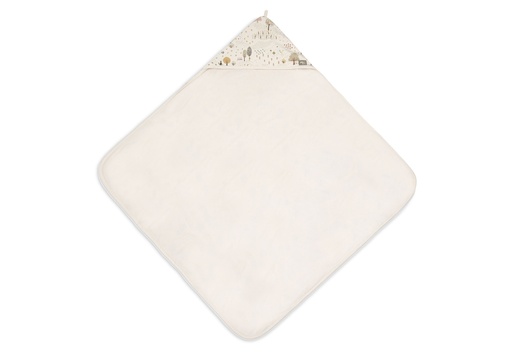 [561483] Jollein | Badcape Tiny Park Ecru 75x75cm