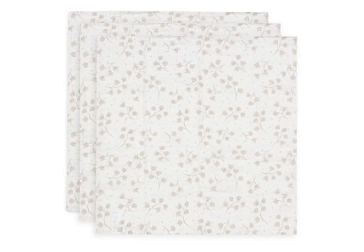 [561486] Jollein | Tetra Doek Leafy Dreams 70x70cm 3-pack