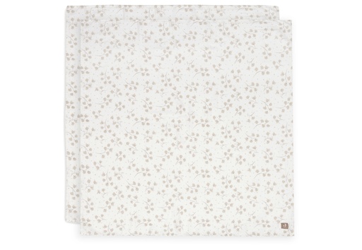 [561491] Jollein | Tetra Doek Leafy Dreams 115x115cm 2-pack