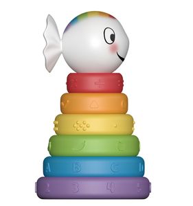 [561531] Clavis | stapeltoren klein wit visje