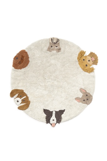 [561544] Lorena Canals | Kamertapijt Dogs Ø 140cm 