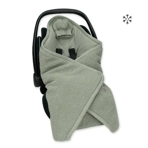 [561649] Bemini | Wikkeldeken Teddy Hugmi Kaki Groen 0-12m
