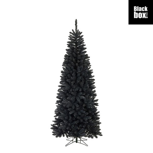 [561759] Black Box | Kerstboom Colchester Zwart 215 x Ø94cm 