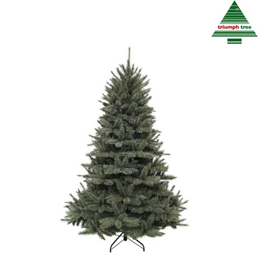 [561764] Triumph Tree | Kerstboom Forest Frosted Newgrowth Blue H185 x Ø130cm 