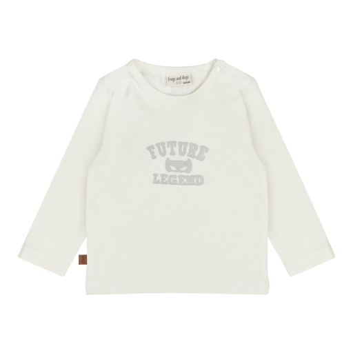 Frogs&Dogs | T-shirt Little Hero Legend Longsleeve White Alyssum