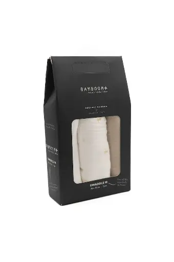 [562164] Bamboom | Tetra Doek Bee's/Off White/Almond 70x70cm 3-pack