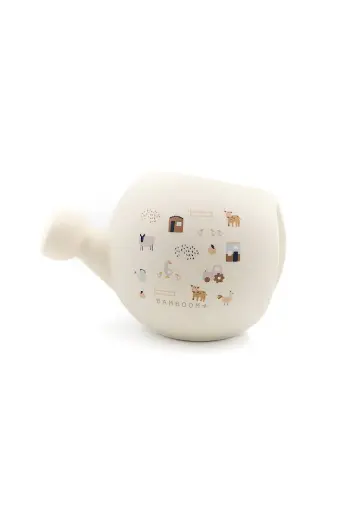 [562192] Bamboom | Badspeelgoed Gieter Farm Siliconen All Over Boerderij Ecru
