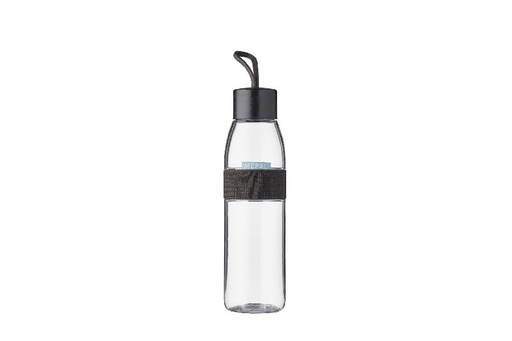 [562257] Mepal | Drinkfles Ellipse Nordic Black Zwart/Transparant 500ml