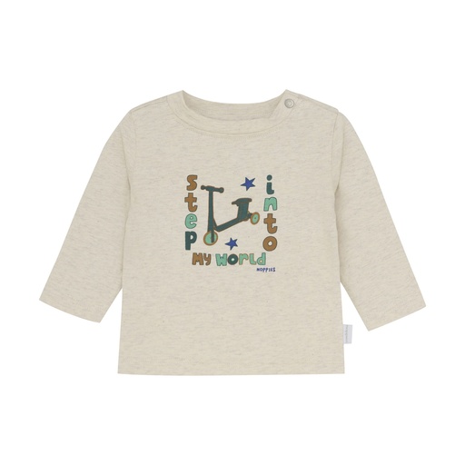 Noppies | T-shirt Boys Stonewood Oatmeal Melange