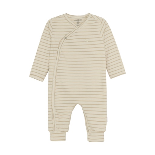 Noppies | Kruippak Nolan Stripe Off White