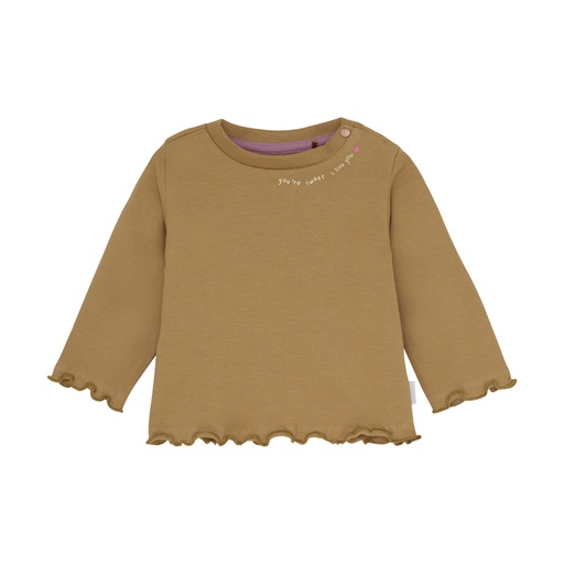 Noppies | T-shirt Girls Tacony Longsleeve Biscuit