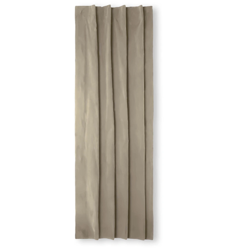 [562953] Luvion | Verduisteringsgordijn Beige Black Out Curtain 130x200cm bev. met zuignappen 