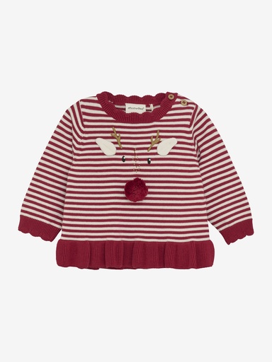 Minymo | Pull Girls Kerst Rio Red 