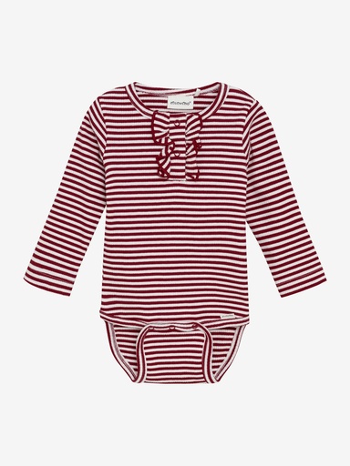 Minymo | Body Girls Kerst Longsleeve Rio Red