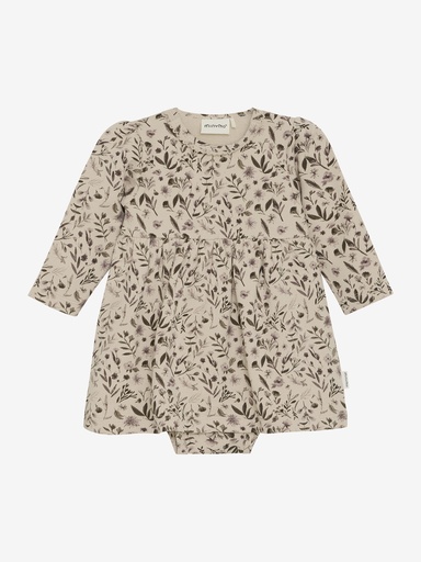 Minymo | Jurk Girls Smoke Gray