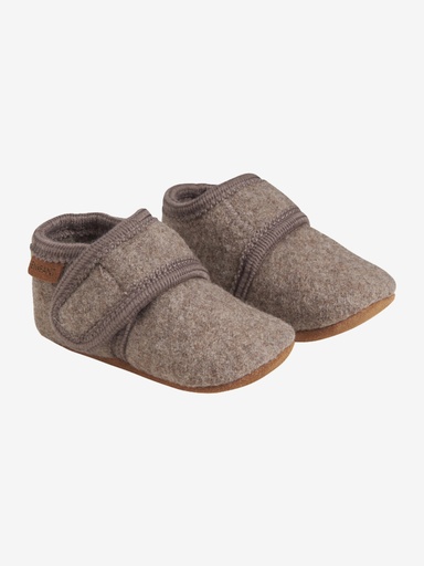 Enfant | Schoenen Baby Wool Slippers Walnut