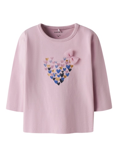 Name it | T-shirt Girls Nbfniva Longsleeve Burnished Lilac