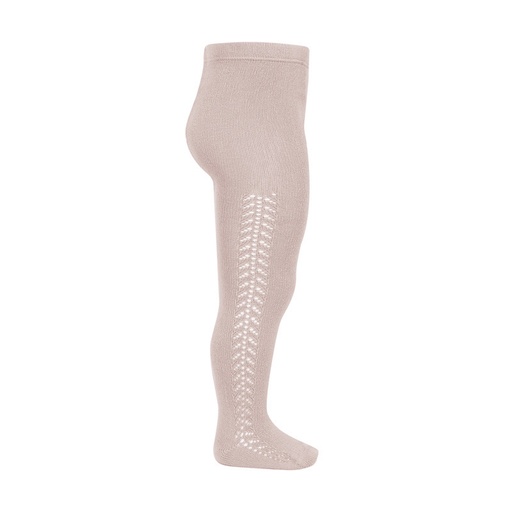 Condor | Broekkous Warm Side Openwork Old Rose
