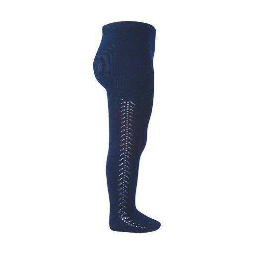 Condor | Broekkous Warm Side Openwork Navy Blue