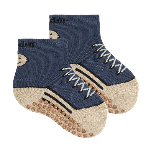 Condor | Kousen Sneaker Antislip Lapis Lazuli