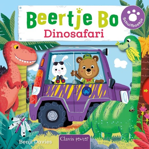 [563663] Clavis | Boek Beertje Bo Dinosafari - Nosy Crow/Benji Davies 
