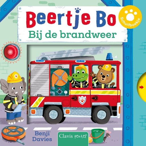 [563665] Clavis | Leesboek Beertje Bo Bij de brandweer | Benji Davies 