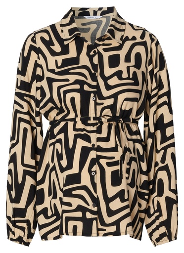 Noppies Maternity | Blouse Leknes Nursing Longsleeve Sand