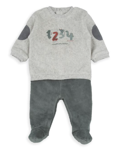 Babybol | Pyjama Grey 2-delig