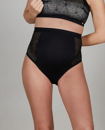 Cache Coeur | Slip met Buikband Dhalia Black