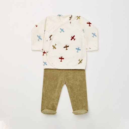 More Than Babies | Outfit Planes 2-delig