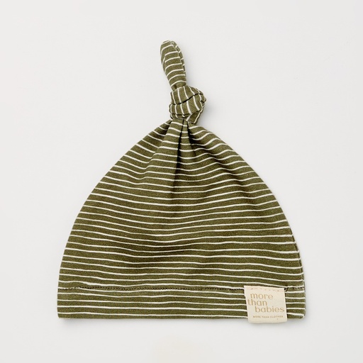 [563998] More Than Babies | Muts Stripes Groen/Wit