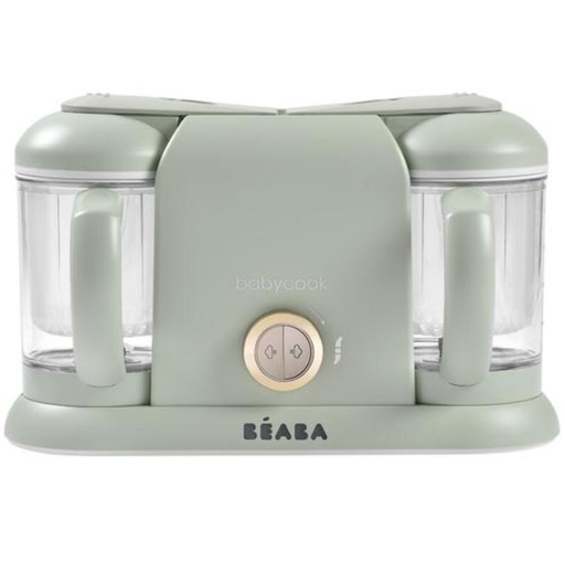 [564018] Beaba | Stoomkoker Babycook Duo Misty Green
