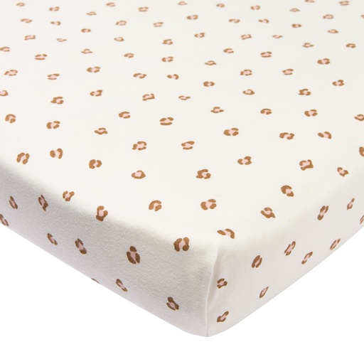 [564065] Meyco | Hoeslaken Mini Panter Jersey Soft Pink 75x95cm