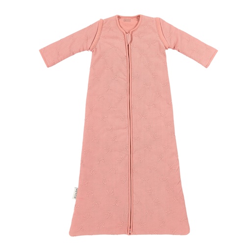 [564082] Meyco | Slaapzak Studio Bow 2.5TOG Jacquard Rose Roze 110cm