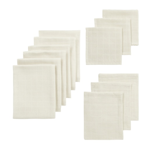[564104] Meyco | Tetra Doek Starterset Nature Ecru 12-pack