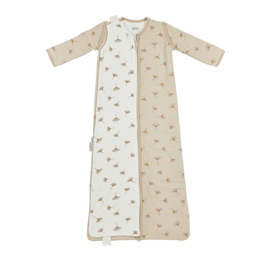 [564123] Meyco | Slaapzak Studio Ginko 4-seizoenen Deluxe Interlock Jersey Soft Sand
