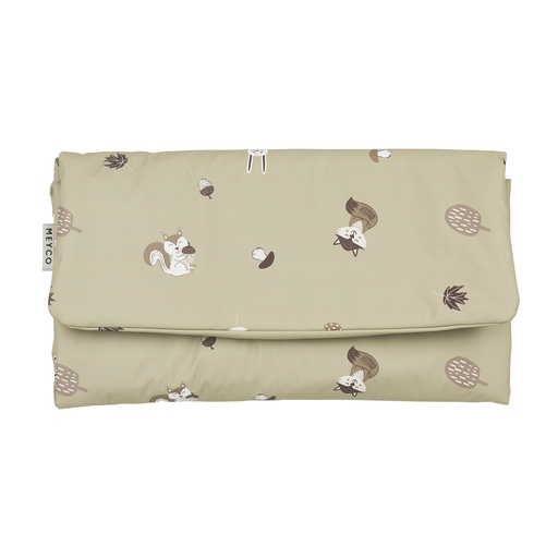 [564140] Meyco | Luiermatje Forest Animal Groen 69x34cm