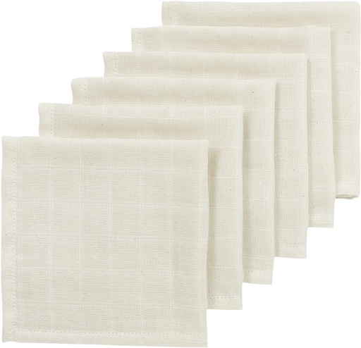[564160] Meyco | Monddoekje Nature Ecru 30x30cm 6-pack
