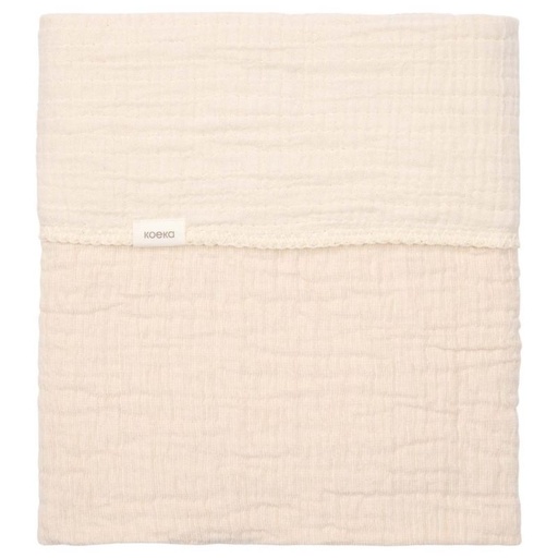 [564202] Koeka | Deken Ledikant Rivoli Warm White 100x150cm